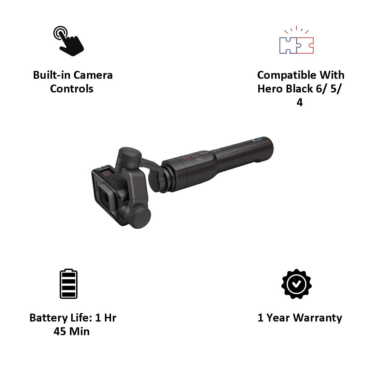 Buy Go Pro Karma Grip (Black) Online - Croma
